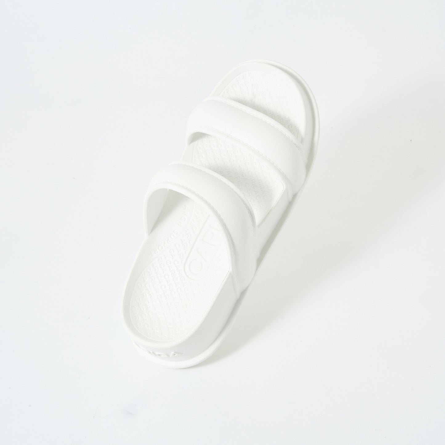 Double Strap Sandals <White>