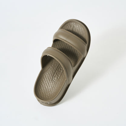 Double Strap Sandals <Khaki>