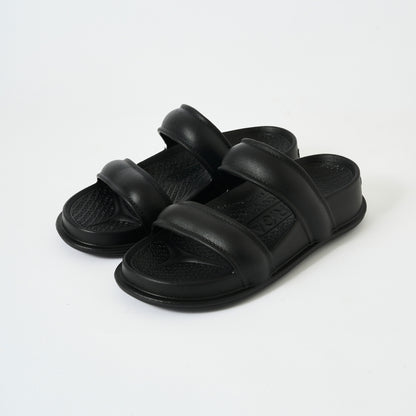 Double Strap Sandals <Black>