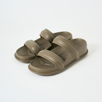 Double Strap Sandals <Khaki>