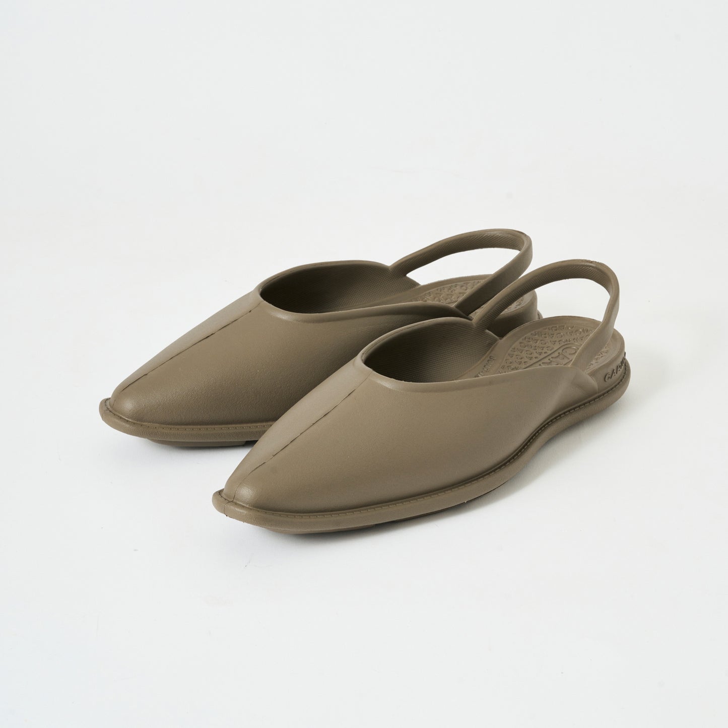 Flat Shoes <Khaki>