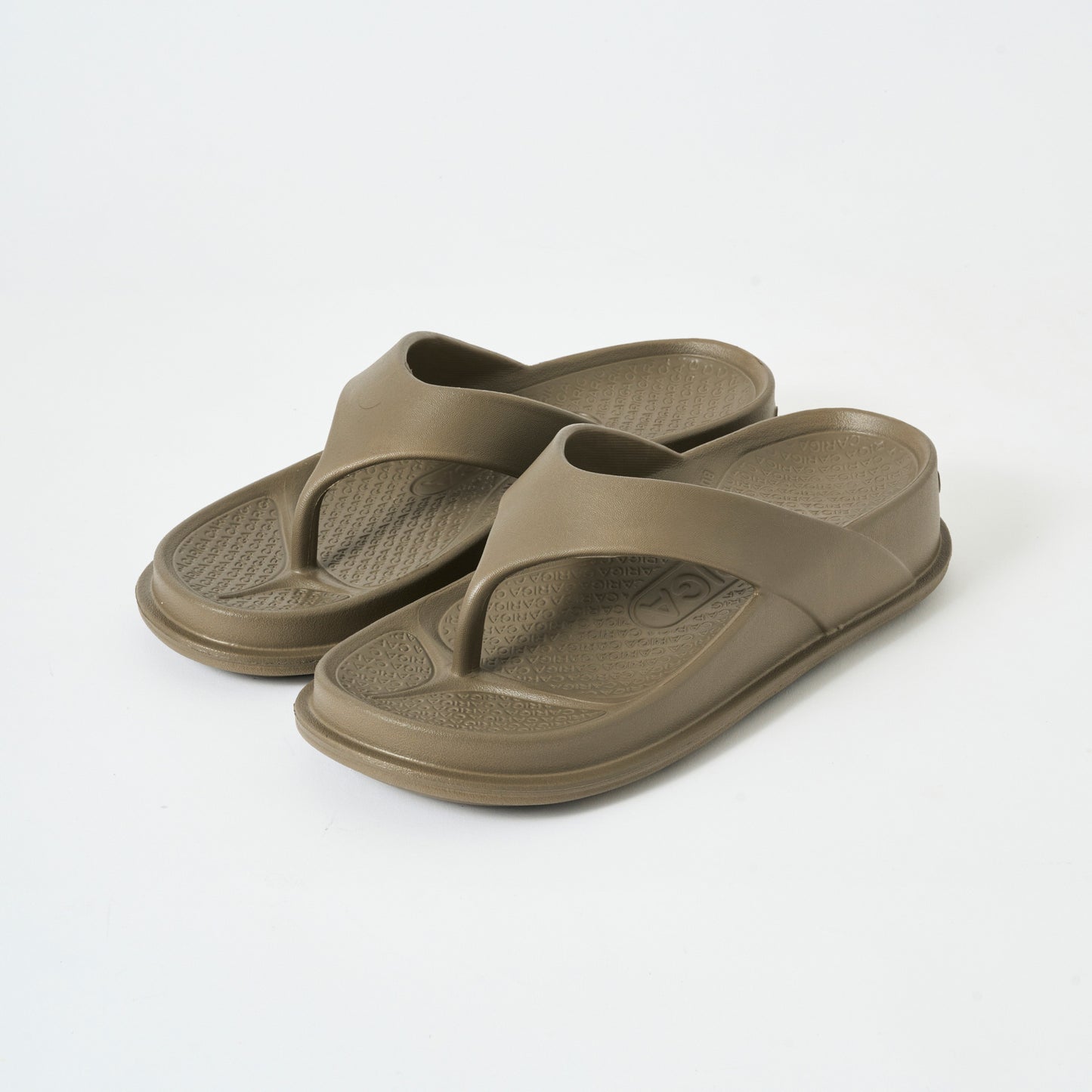 Flip Sandals <Khaki>